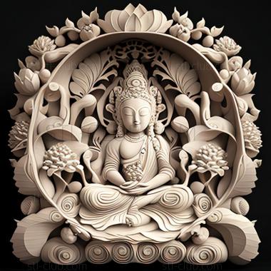 3D model Bodhisatta (STL)